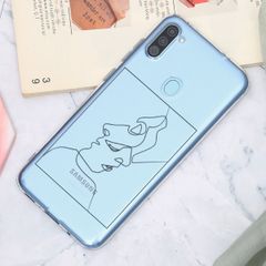  Ốp lưng Galaxy A11 nhựa dẻo CLearTPU-lady OSMIA CN200501 Cô gái 