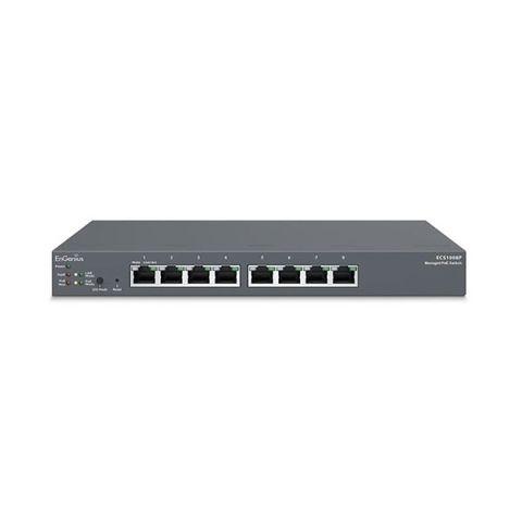Switch 8 Port Poe Engenius Ecs1008p