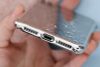 Ốp lưng iPhone X Nhựa dẻo Electroplating đầm dạ hội COSANO bạc