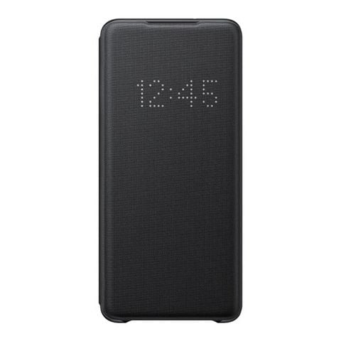 Bao da Galaxy S20 Ultra nắp gập LED View Cover Samsung Đen