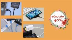  Ưu đãi giữa tháng 3 với loạt dây cáp sạc giảm mạnh 40%, dây dài lại hỗ trợ sạc nhanh, sắm liền tay chỉ từ 12 ngàn quá rẻ 