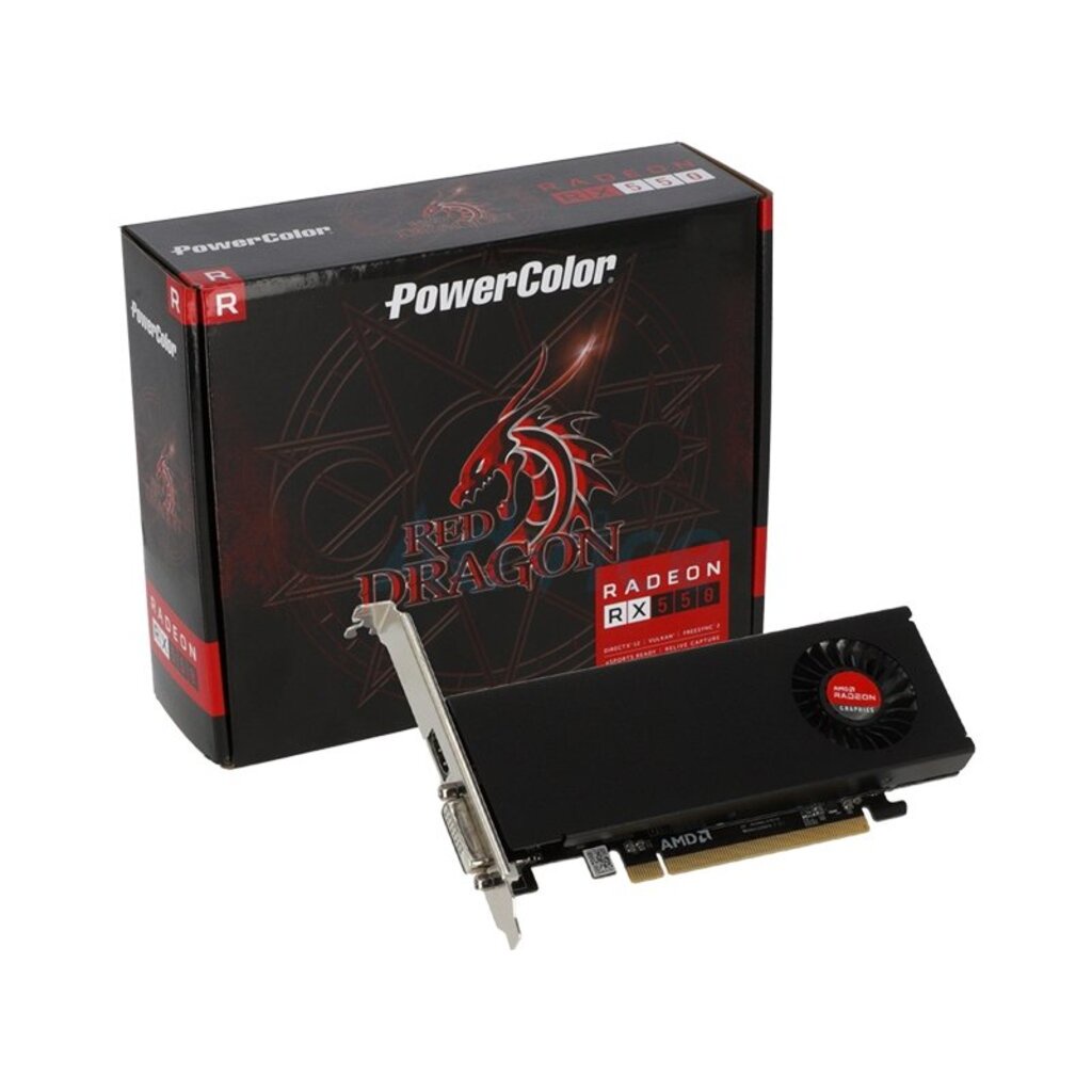 Red Dragon Rx 550 Graphics Card Price Buy PowerColor Red Dragon RX