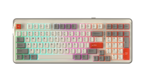 Bàn phím DareU Không dây EK98 Pro RGB Trắng Dream Switch