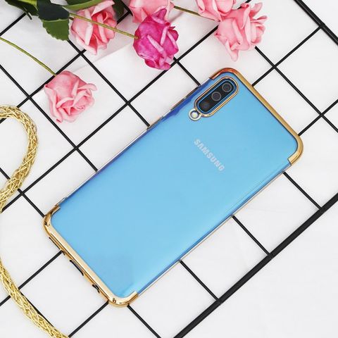 Ốp lưng Galaxy A50 /A50s Nhựa dẻo Electroplate T&B OSMIA Gold