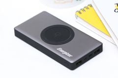  Pin sạc dự phòng Polymer 10000mAh Type C Wireless Energizer QE10000GY Xám 