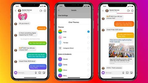 Cách đổi giao diện nhắn tin trên Instagram