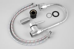  Vòi rửa chén xoay 360 nóng lạnh tăng áp đồng Empire EPSV-308 