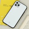 Ốp lưng iPhone 11 Pro Nhựa cứng viền dẻo Glass Duo JM Trắng