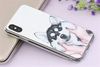 Ốp lưng iPhone X Nhựa cứng viền dẻo Cream COSANO SR171204 Husky