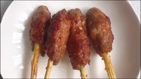 Cách làm thịt bọc sả chiên bằng nồi chiên không dầu thơm lừng hấp dẫn