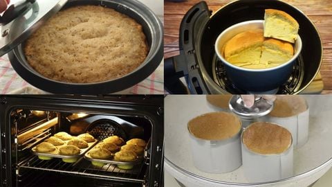 Nên làm bông lan bằng nồi cơm điện nồi không dầu, lò nướng vi sóng hay chảo