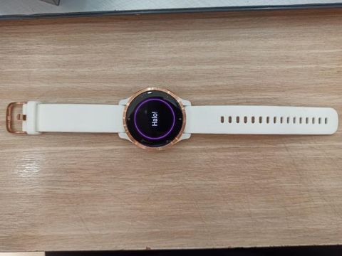 Đồng hồ thông minh Garmin Venu 2S, Wi-Fi GPS KOR/SEA_010-02429-73 dây Silicone Trắng