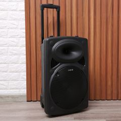  Loa Kéo Bluetooth Karaoke Enkor L1218K Đen 16W 
