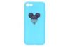 Ốp lưng iPhone 7 - iPhone 8 Nhựa dẻo Cartoon OSMIA Chuột Xanh trời