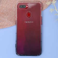  Ốp lưng Oppo F9 nhựa dẻo chống sốc phối màu Tekin Đen 