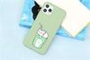 Ốp lưng iPhone 11 Pro Nhựa dẻo UV CKTG852 Mèo ly Xanh lá