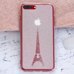  Ốp lưng iPhone 7 Plus/ 8 Plus Nhựa dẻo Crystal COSANO SR170809 Tháp Eiffel 