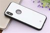 Ốp lưng iPhone X Nhựa dẻo Glass Duo JM Trắng