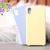 Ốp lưng iPhone Xs Max nhựa dẻo LIQUID SILICONE B JM Vàng dịu