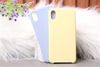 Ốp lưng iPhone Xs Max nhựa dẻo LIQUID SILICONE B JM Vàng dịu