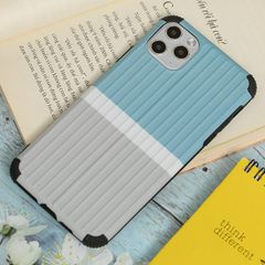  Ốp lưng iPhone 11 Pro Max nhựa dẻo Luggage IMD New OSMIA Xám Xanh 