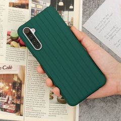  Ốp lưng Realme 6 Nhựa dẻo Luggage Matte TPU MEEKER Lục Lam 