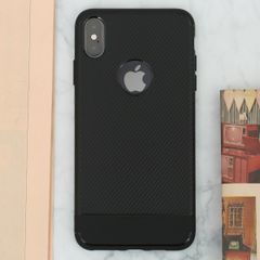  Ốp lưng iPhone XS Max Nhựa dẻo New Carbon Fibre COSANO đen 