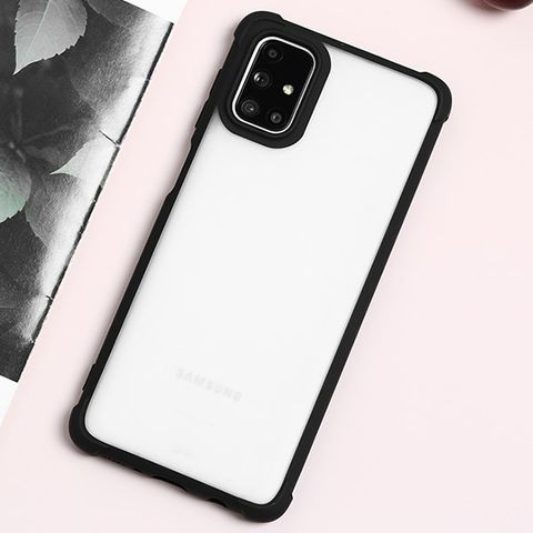 Ốp lưng Galaxy M51 Nhựa dẻo Paint Anti Shock TPU Case COSANO Đen