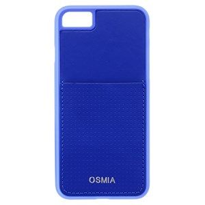 Ốp lưng iPhone 7 - iPhone 8 Nhựa dẻo PU II card OSMIA Xanh biển