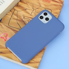  Ốp lưng iPhone 11 Pro nhựa dẻo LIQUID SILICONE B JM Xanh biển sâu 
