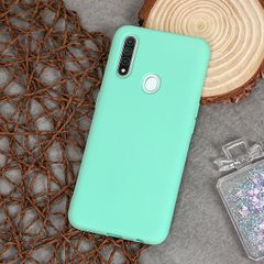  Ốp lưng Oppo A31 nhựa dẻo Silicone Felt Cover COSANO Mint 