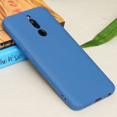  Ốp lưng Redmi 8 nhựa dẻo Silicone Felt Cover COSANO Navy 