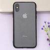 Ốp lưng iPhone X Nhựa cứng viền dẻo Skittles JM Đen Pbag
