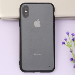  Ốp lưng iPhone X Nhựa cứng viền dẻo Skittles JM Đen Pbag 