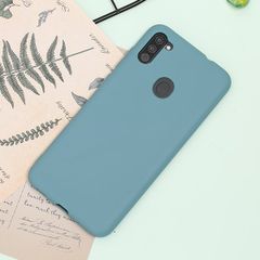  Ốp lưng Galaxy A11 Nhựa dẻo Thick Candy JM Xanh nhạt 
