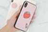 Ốp lưng iPhone XR nhựa dẻo UV printing OSMIA CKTG278 Quả Dâu