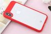 Ốp lưng iPhone X Nhựa dẻo viền cứng Pure III Đỏ
