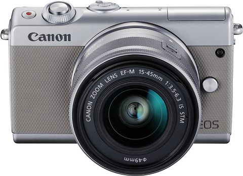 Canon Eos M100 Kit (Ef-M15-45 Is Stm & Ef-M55-200 Is Stm)