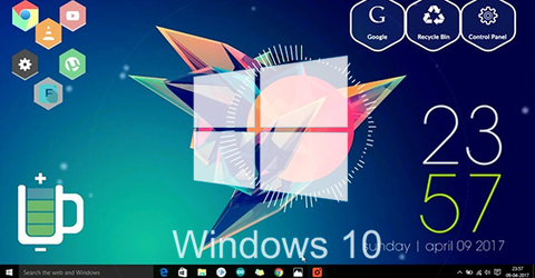 Cách giúp Windows 10 đẹp lung linh hơn với Rainmeter