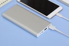  Pin sạc dự phòng Polymer 10000mAh Xiaomi Mi 18W Fast Charge Power Bank 3 Bạc 