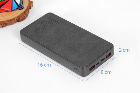 Pin sạc dự phòng Polymer 20000mAh Type C PD QC3.0 Xmobile PowerBox+ P6
