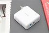 Adapter sạc 2 cổng USB Type C PD 60W Anker PowerPort Atom III A2322 Trắng