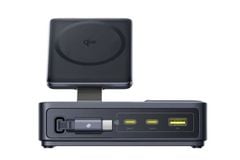  Bộ Adapter Sạc 5 cổng Qi2 Desktop Charger 140W kèm Cáp Type C - Type C Baseus Nomos CCNMS140 