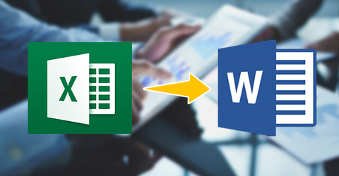 Hướng dẫn cách liên kết dữ liệu từ Excel sang Word cực đơn giản
