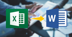  Hướng dẫn cách liên kết dữ liệu từ Excel sang Word cực đơn giản 