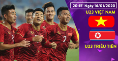  Lịch thi đấu đội tuyển U23 Việt Nam lại VCK U23 Châu Á 2020 