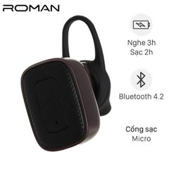  Tai nghe Bluetooth Roman Q5C Đen 
