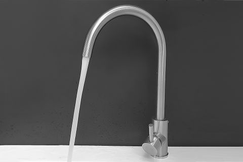 Vòi rửa chén nóng lạnh tăng áp inox 304 Eurolife EL-T012