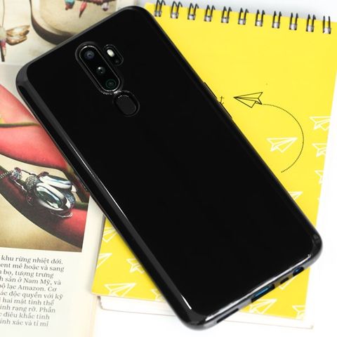 Ốp lưng Oppo A9 Nhựa dẻo New jelly TKS-511 MEEKER Đen