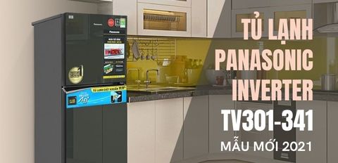 Đánh giá tủ lạnh diệt khuẩn 99,99% Panasonic dòng TV301-341 mới 2021